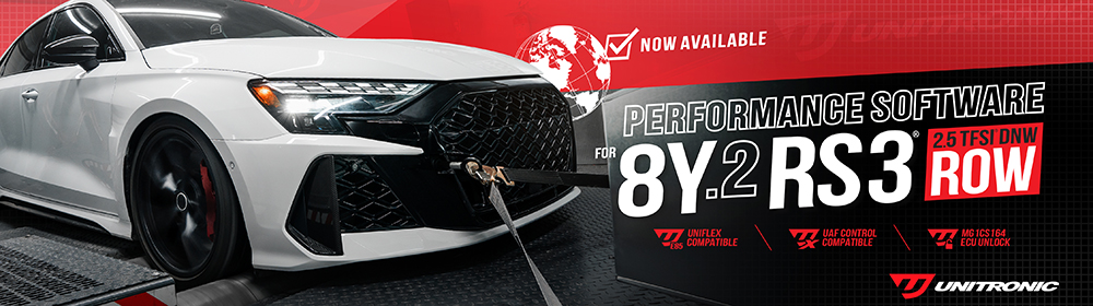 Global Release: Unitronic Performance Software for 8Y.2 RS3 2.5TFSI EVO
